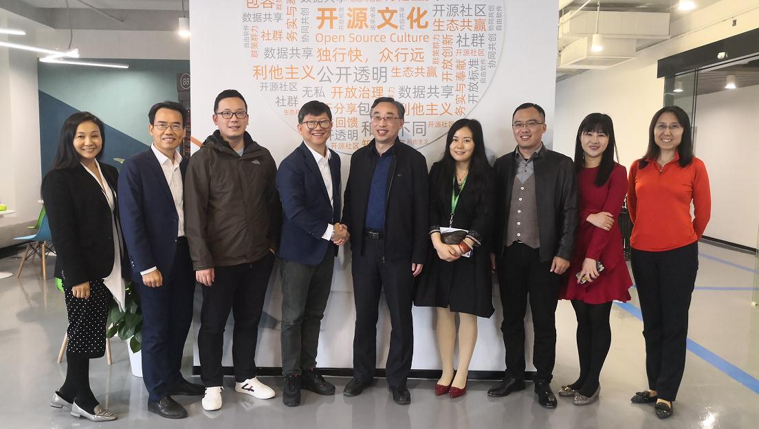 共建人工智能開源社區——AITISA與開放原子開源基金會探討戰略合作